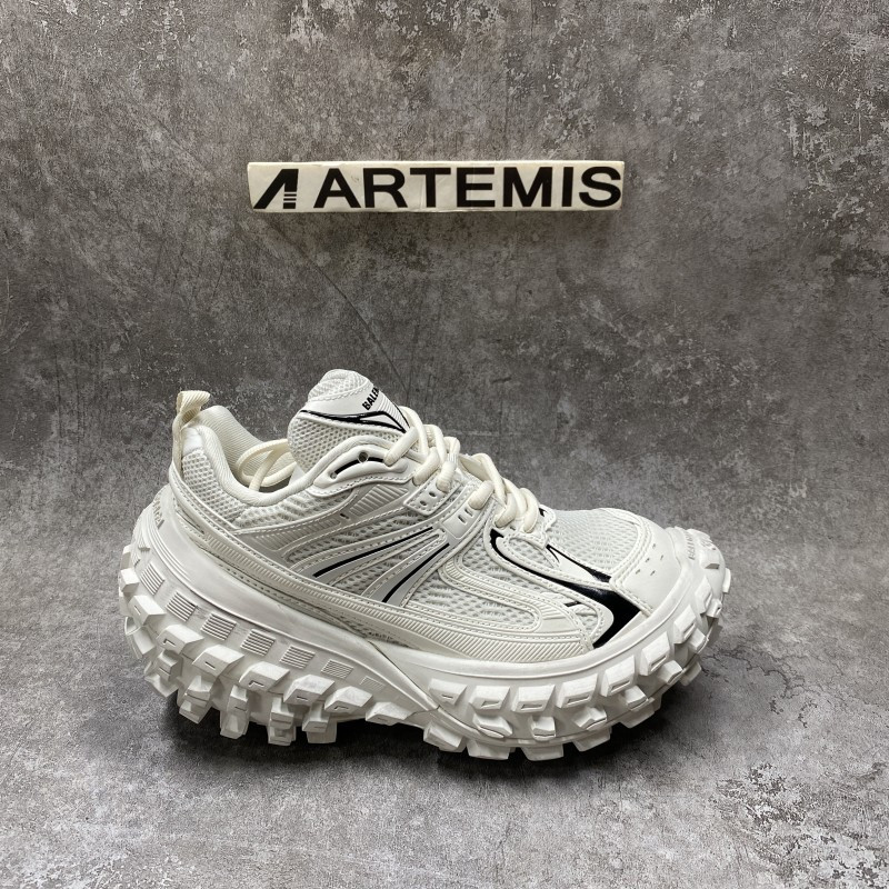 Ba*len*cia*ga defender sneaker light beige