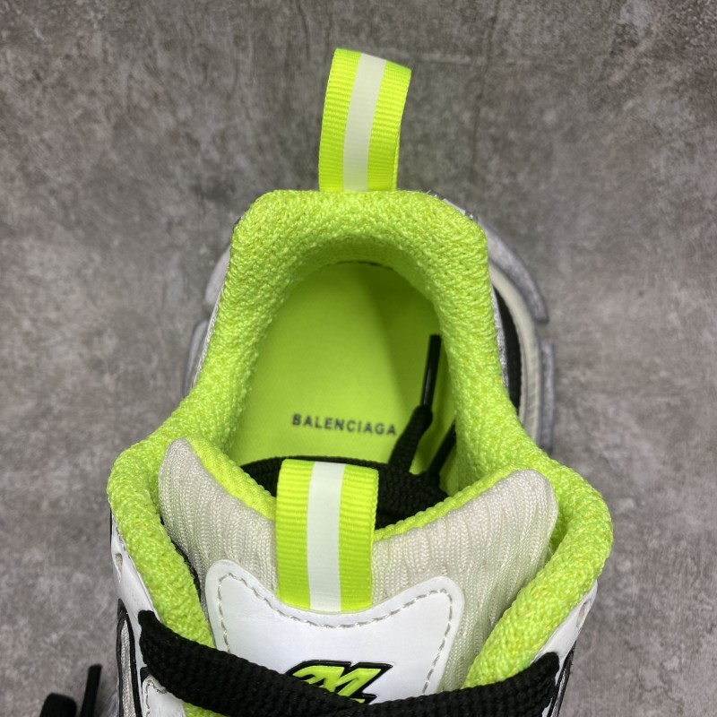 Balenciga 3xl Sneakers In Silver Green