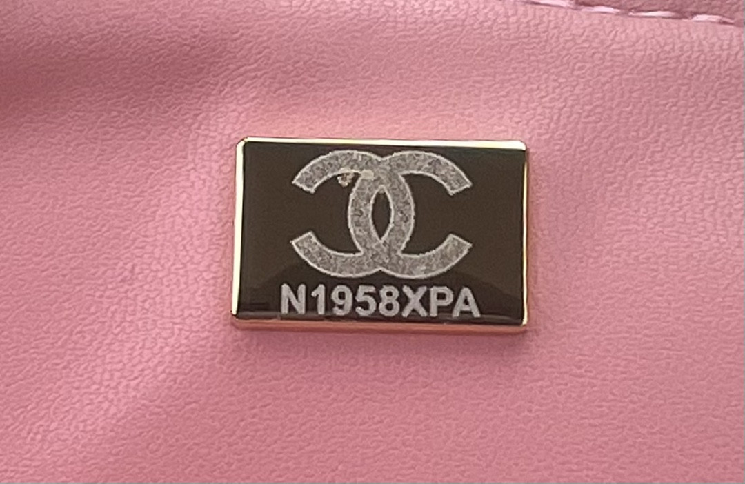 Ch*el classic 11.12 handbag tweed & gold-tone metal 6 × 9.9 × 2.5 in