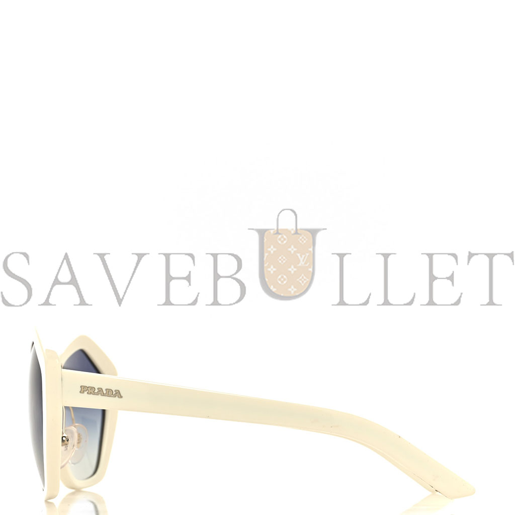 Pra*a acetate geometric sunglasses spr 08x white