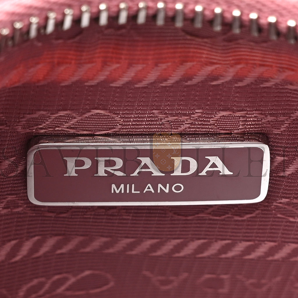 Pra*a nylon re-edition 2005 shoulder bag rosa (22*12*6cm)