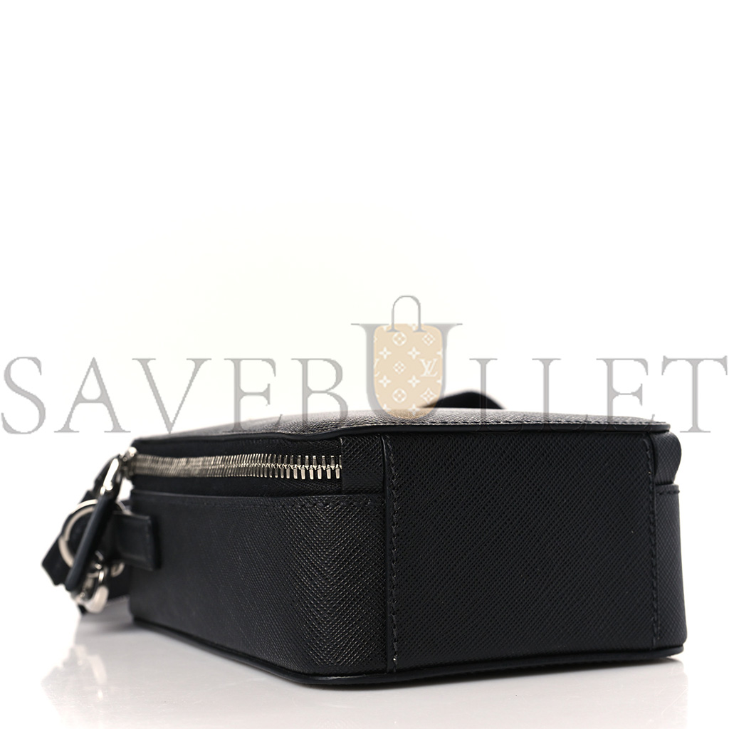 Pra*a saffiano brique crossbody bag black (18*11*6cm)