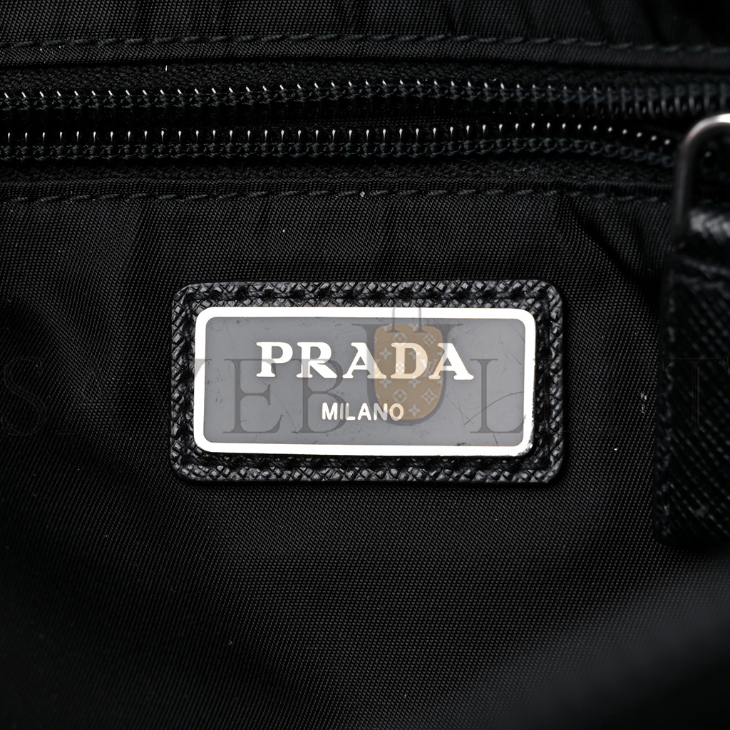 Pra*a tessuto nylon montagna harness bag black (22*18*5cm)