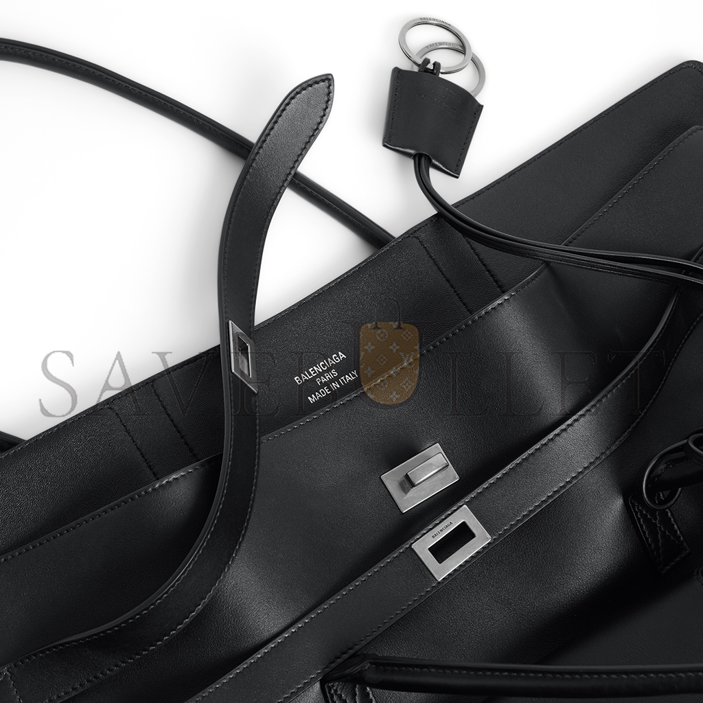 Ba*len*cia*ga bel air xl carry all bag in black 8054802abaw1000 (61.9*51.8*23.8cm)