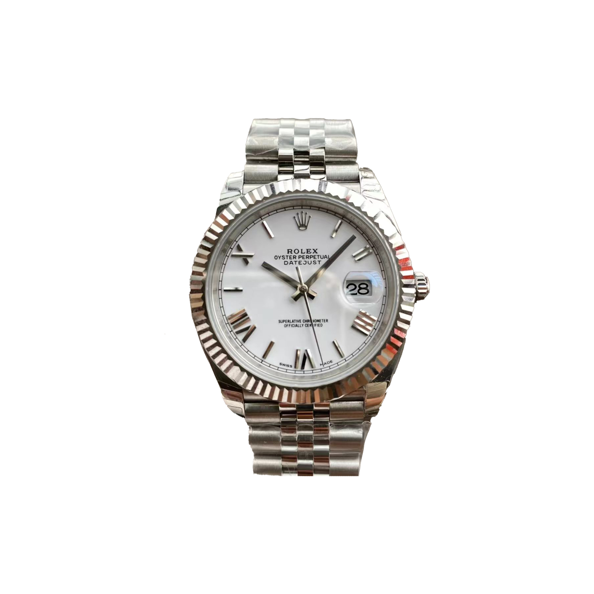 R*l*x datejust 41 oyster, 41 mm watch 126334