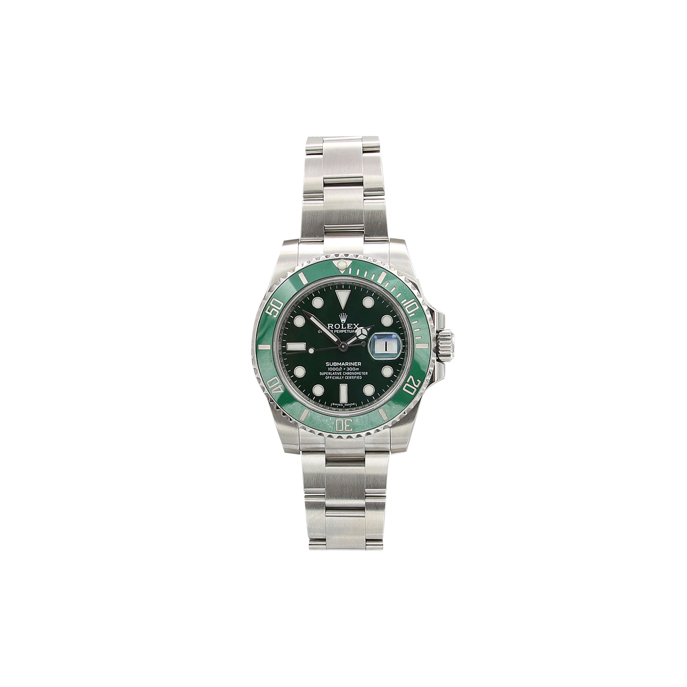 R*l*x submariner date watch 116610lv