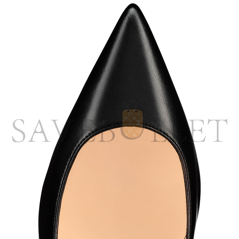 Ch**an louboutin kate 85 mm pumps-nappa leather-black-women 3191415bk01
