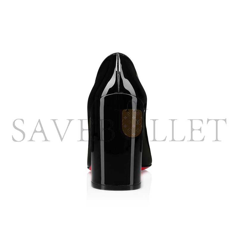 Ch**an louboutin miss sab 85 mm pumps-patent calf leather-black-women 3210568bk01