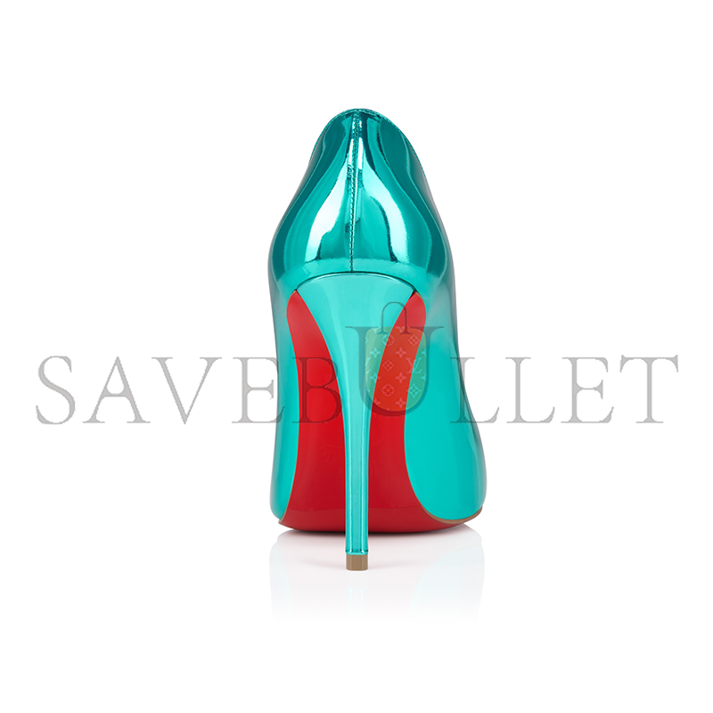 Ch**an louboutin miss z 100 mm pumps-laminated calf leather-iceberg-women 12506504152