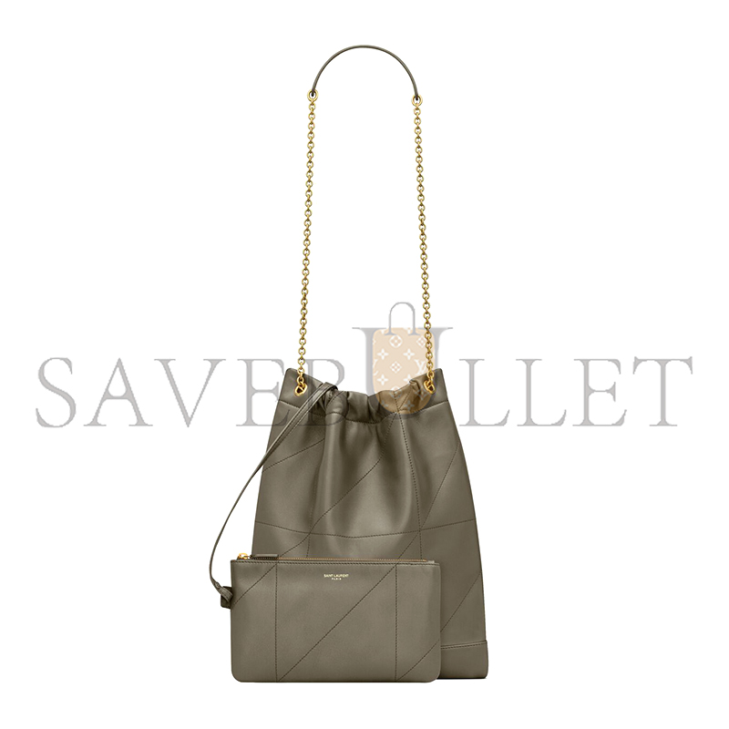 Y*L jamie pochon in lambskin 781666aab323212 (38*33*2cm)