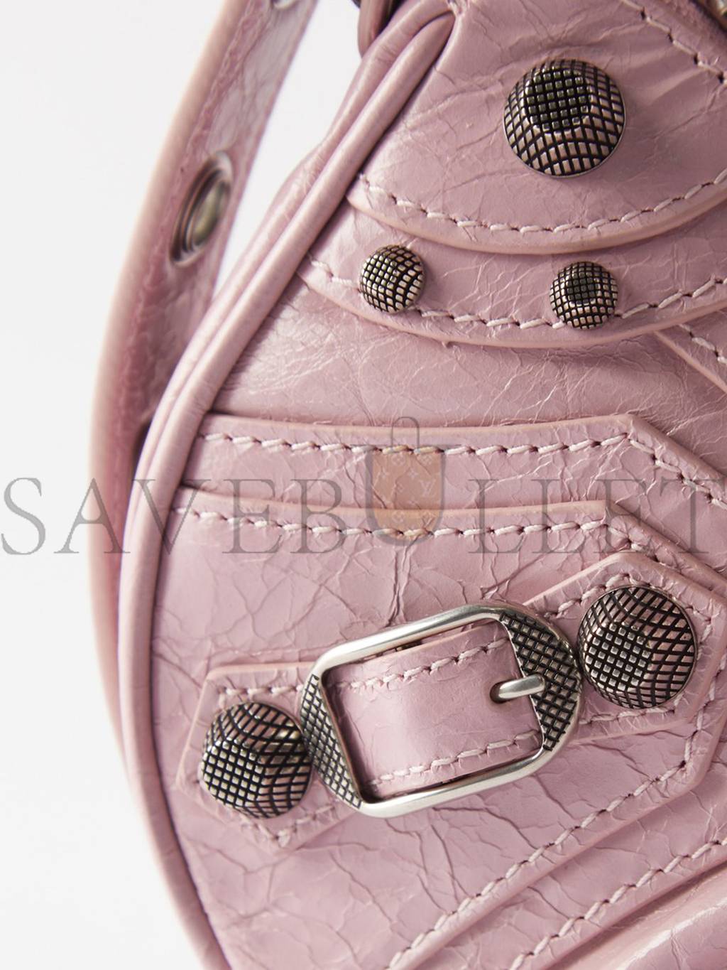 Ba*len*cia*ga pink le cagole xs leather shoulder bag matchesfashion us (26*13*5cm)