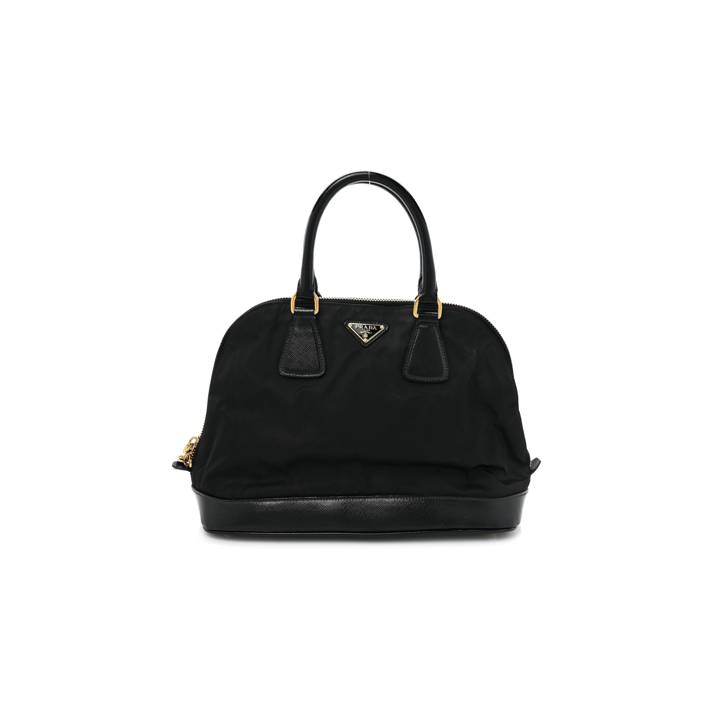 Pra*a nylon vela bag black (33*24*15cm)