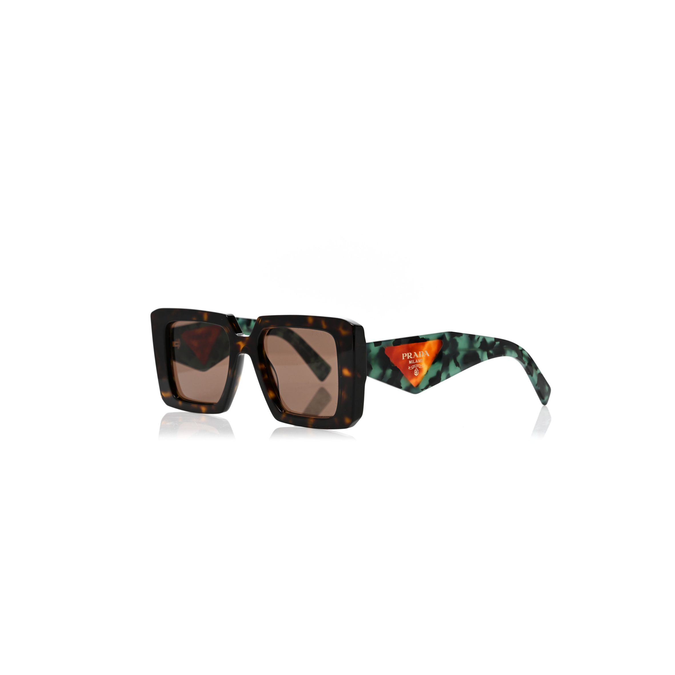 Pra*a acetate symbole sunglasses spr 23y red tortoise