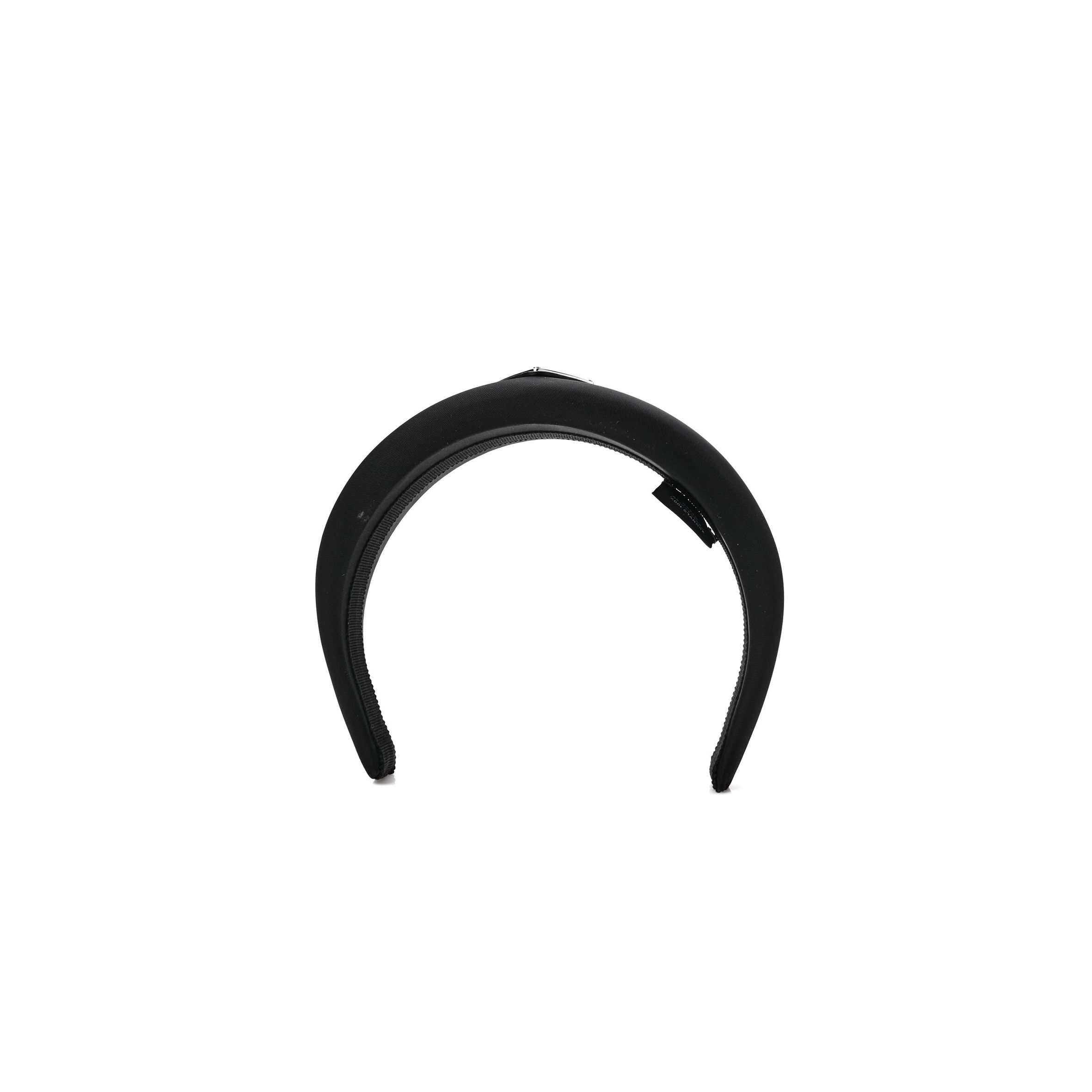 Pra*a nylon re-nylon headband black